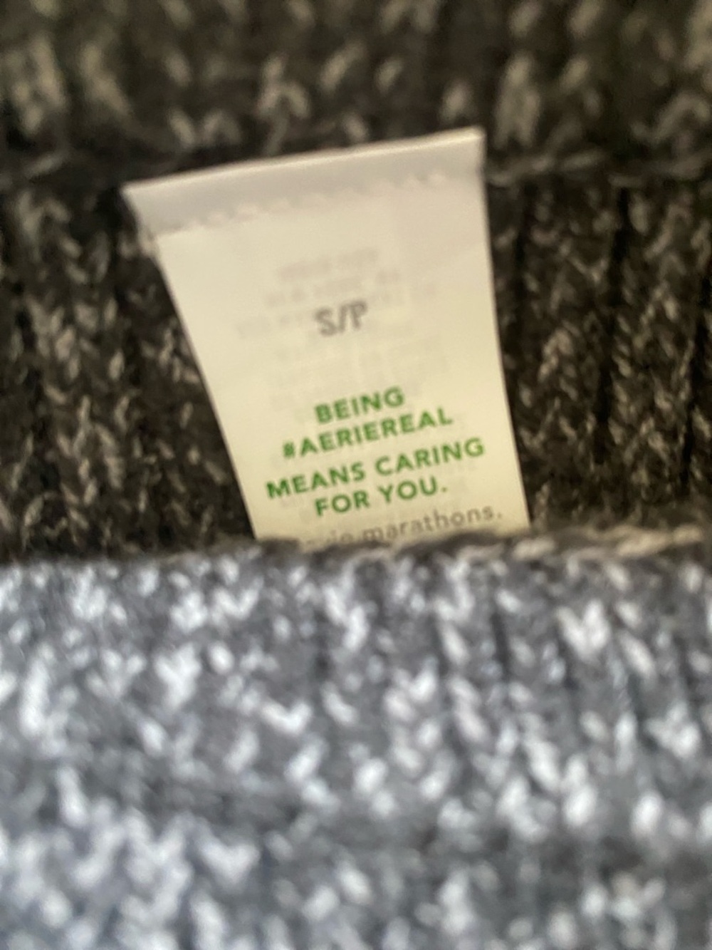 aerie Ribbed Knit Wide-Leg Pants Set - Gray - Picture 4 of 4
